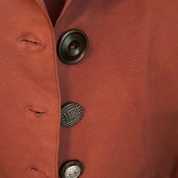 Neon Buddha Casual Button-Up Lightweight Jacket Blazer NWOT Size 1X - Picture 2 of 11